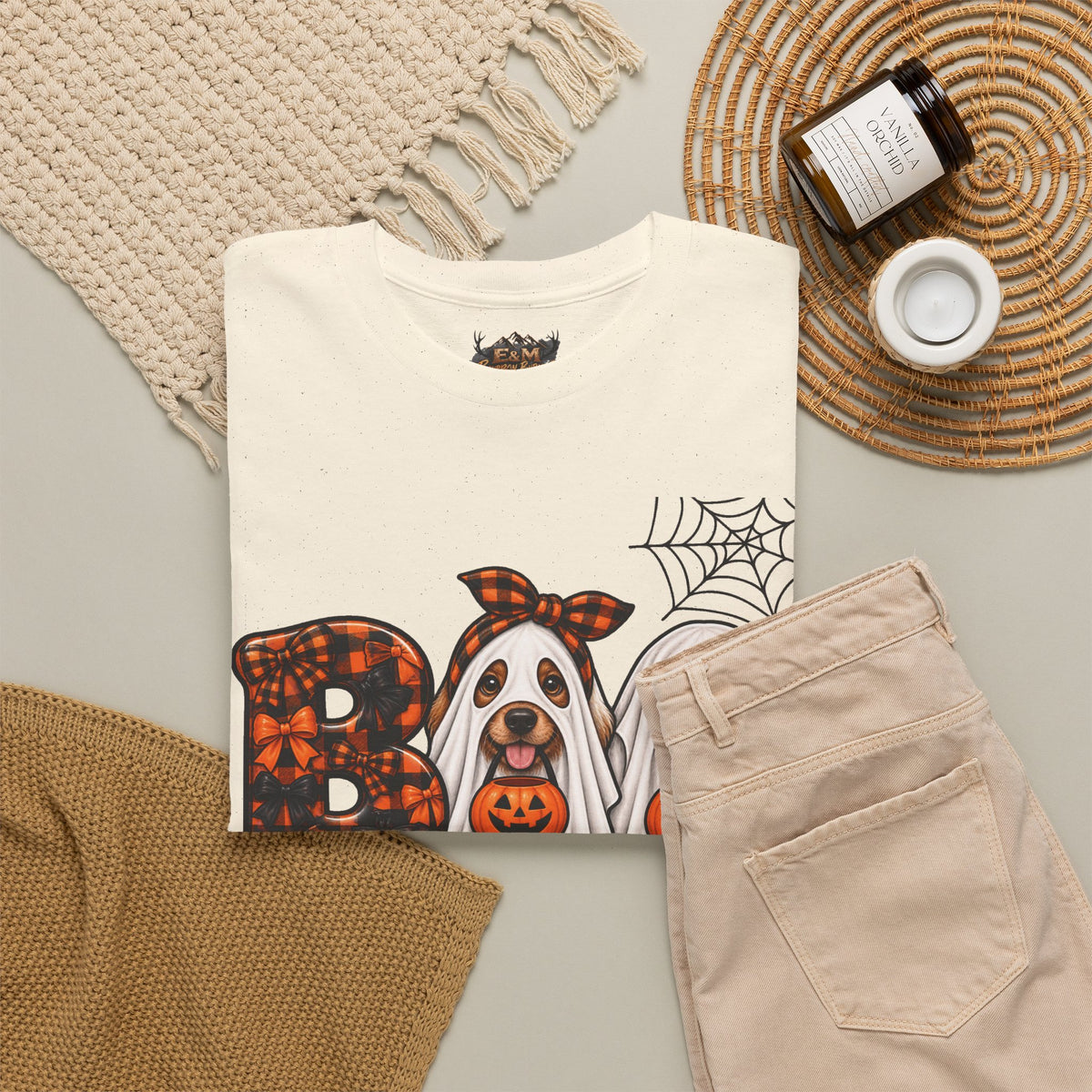 Dog Themed "BOO" T-Shirt
