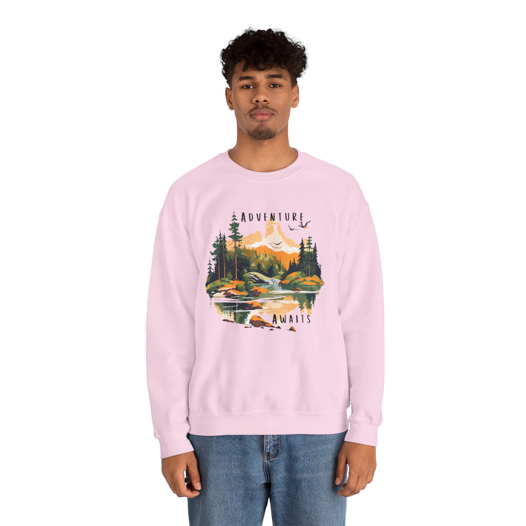 Adventure Awaits Crewneck Sweatshirt