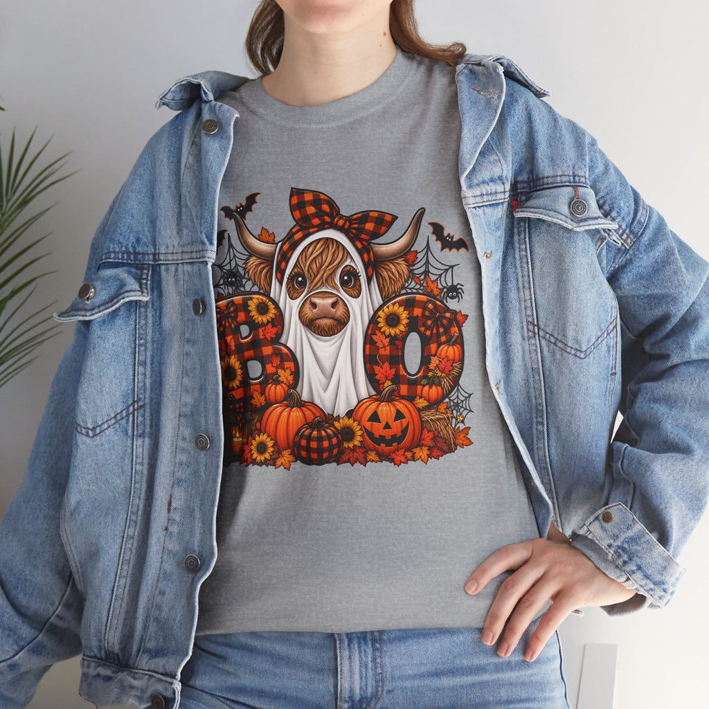 Highland Cow "BOO" T-Shirt