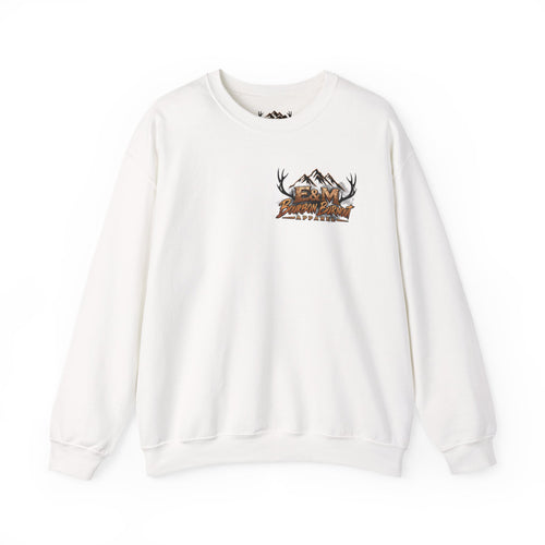 E&M Bourbon Burnout Apparel Crewneck Sweatshirt