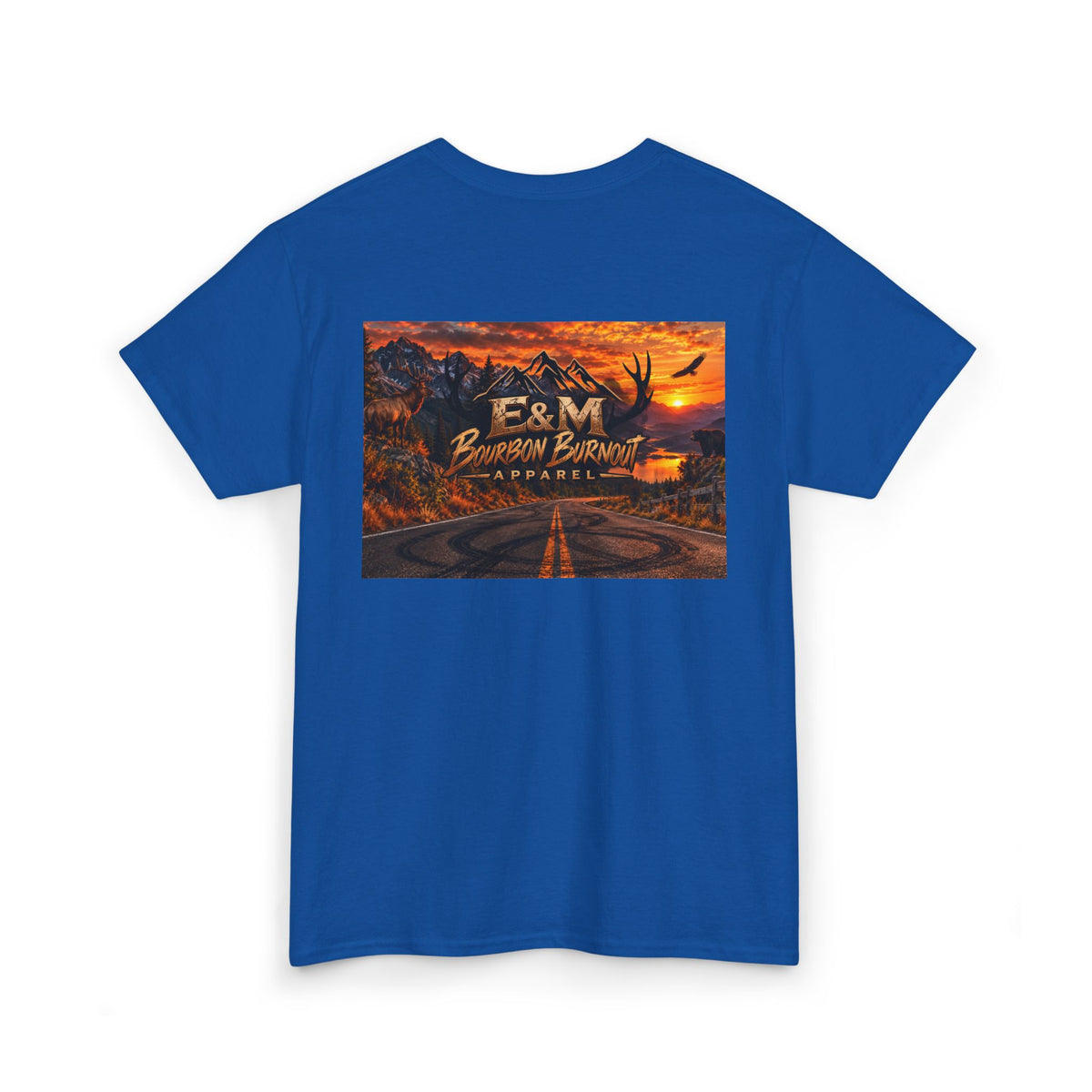 E&M Bourbon Burnout Apparel T-Shirt