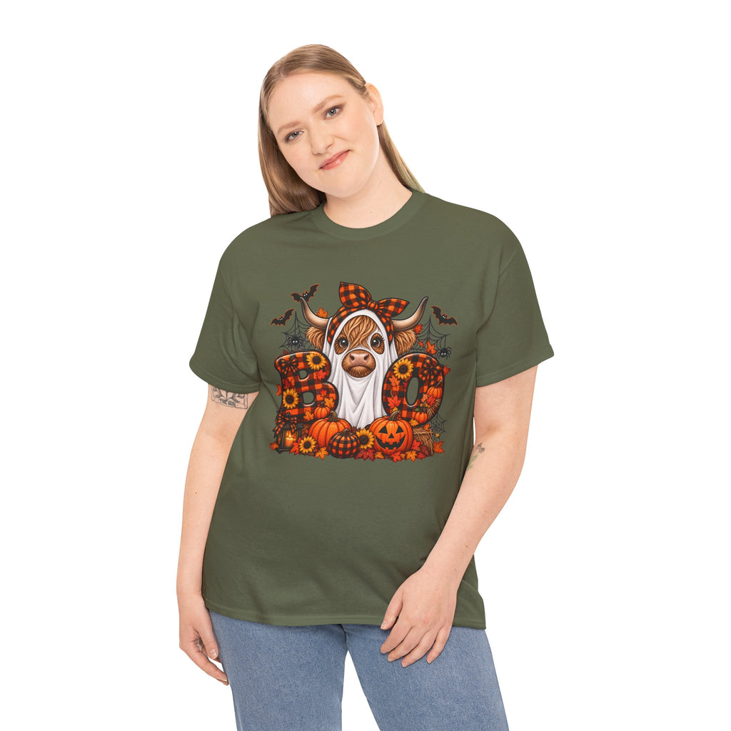 Highland Cow "BOO" T-Shirt