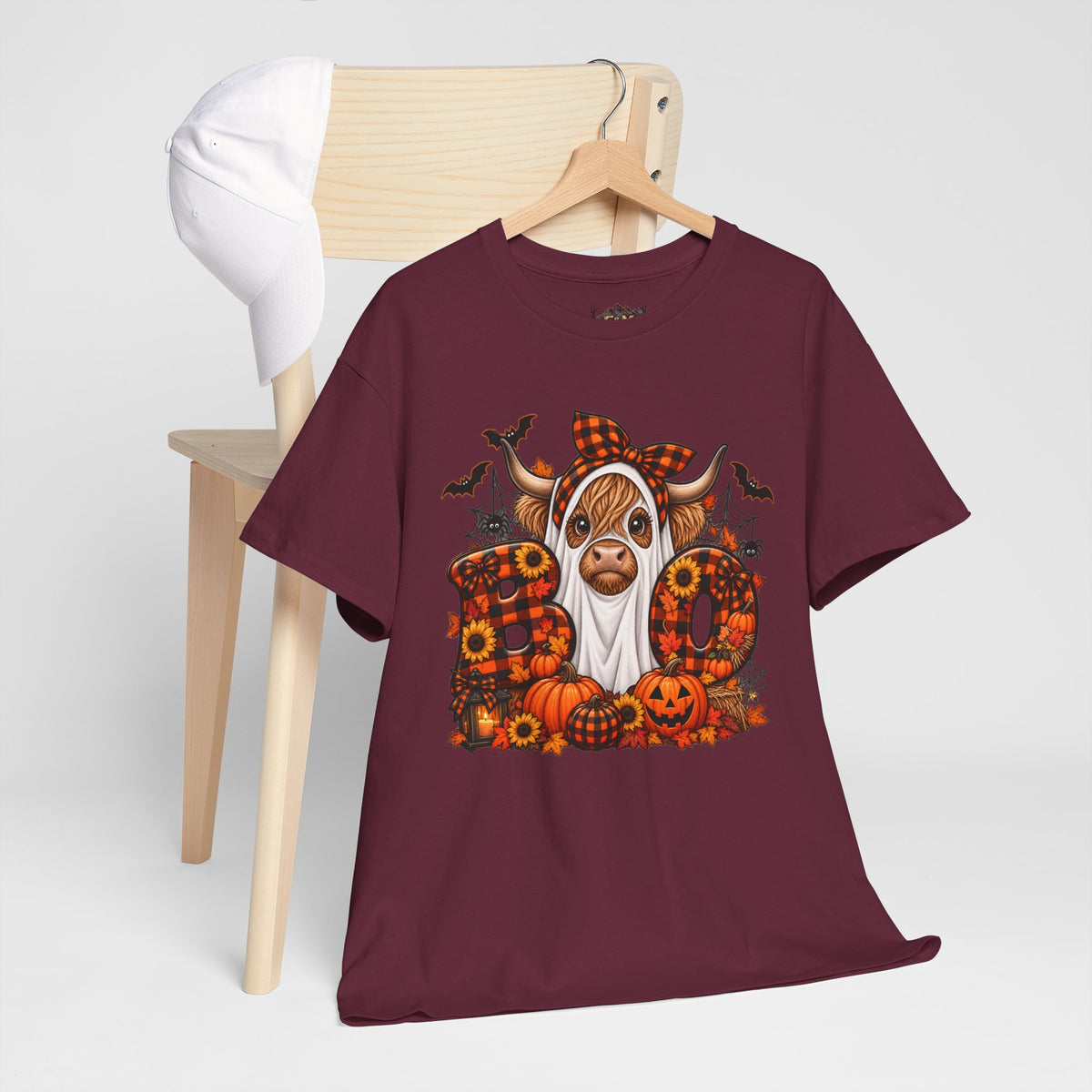 Highland Cow "BOO" T-Shirt