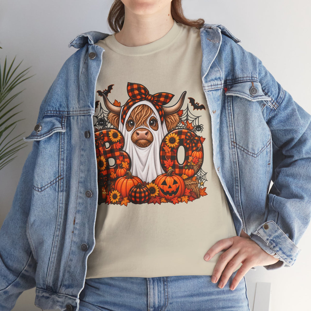 Highland Cow "BOO" T-Shirt