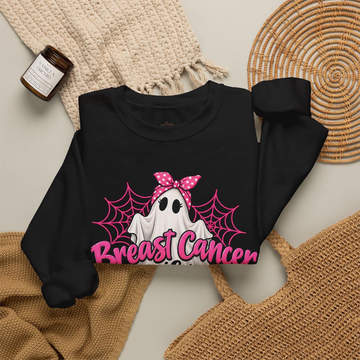 Breast Cancer is BOO Sheet Crewneck Sweatshirt