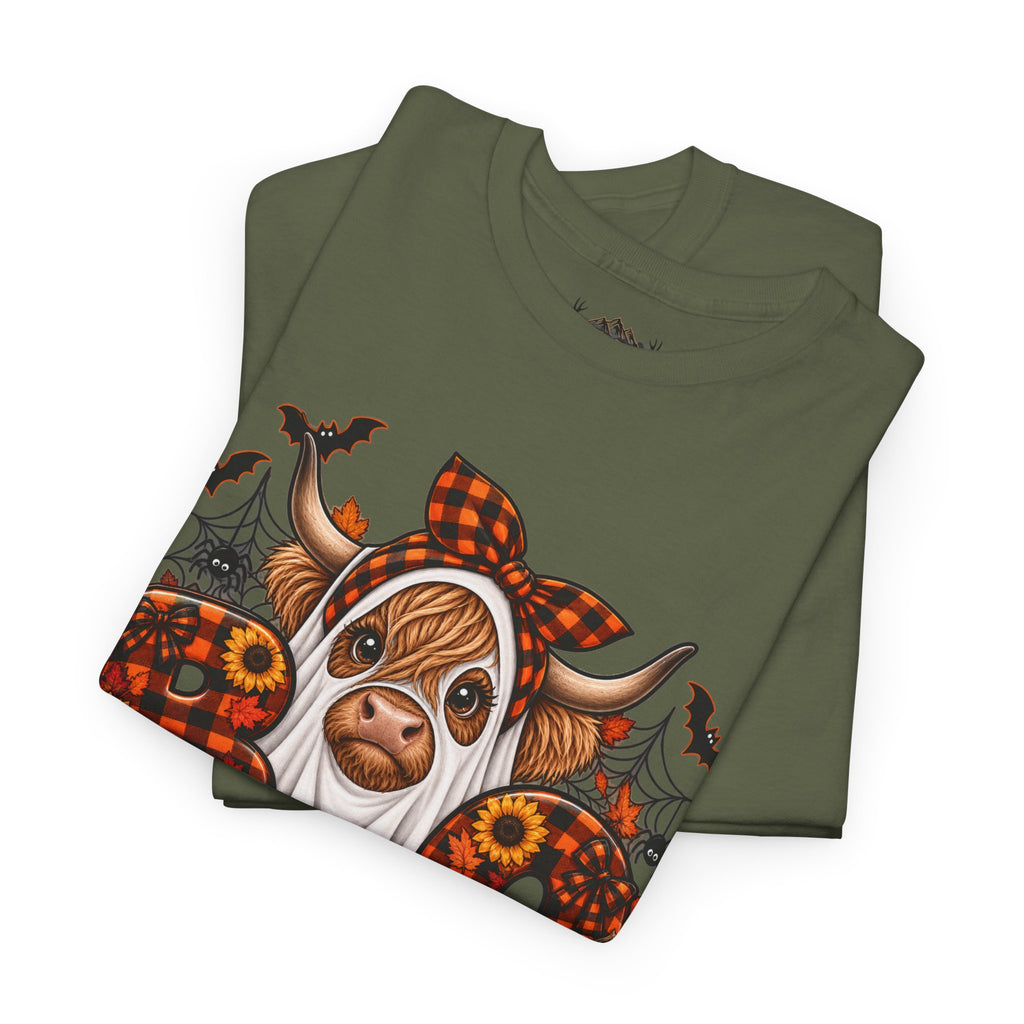 Highland Cow "BOO" T-Shirt
