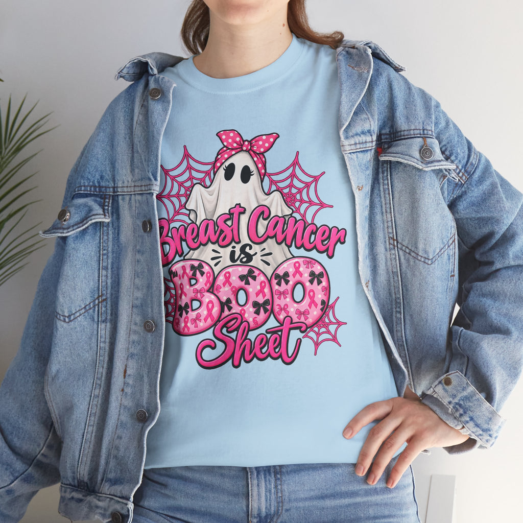 Breast Cancer is BOO Sheet T-Shirt