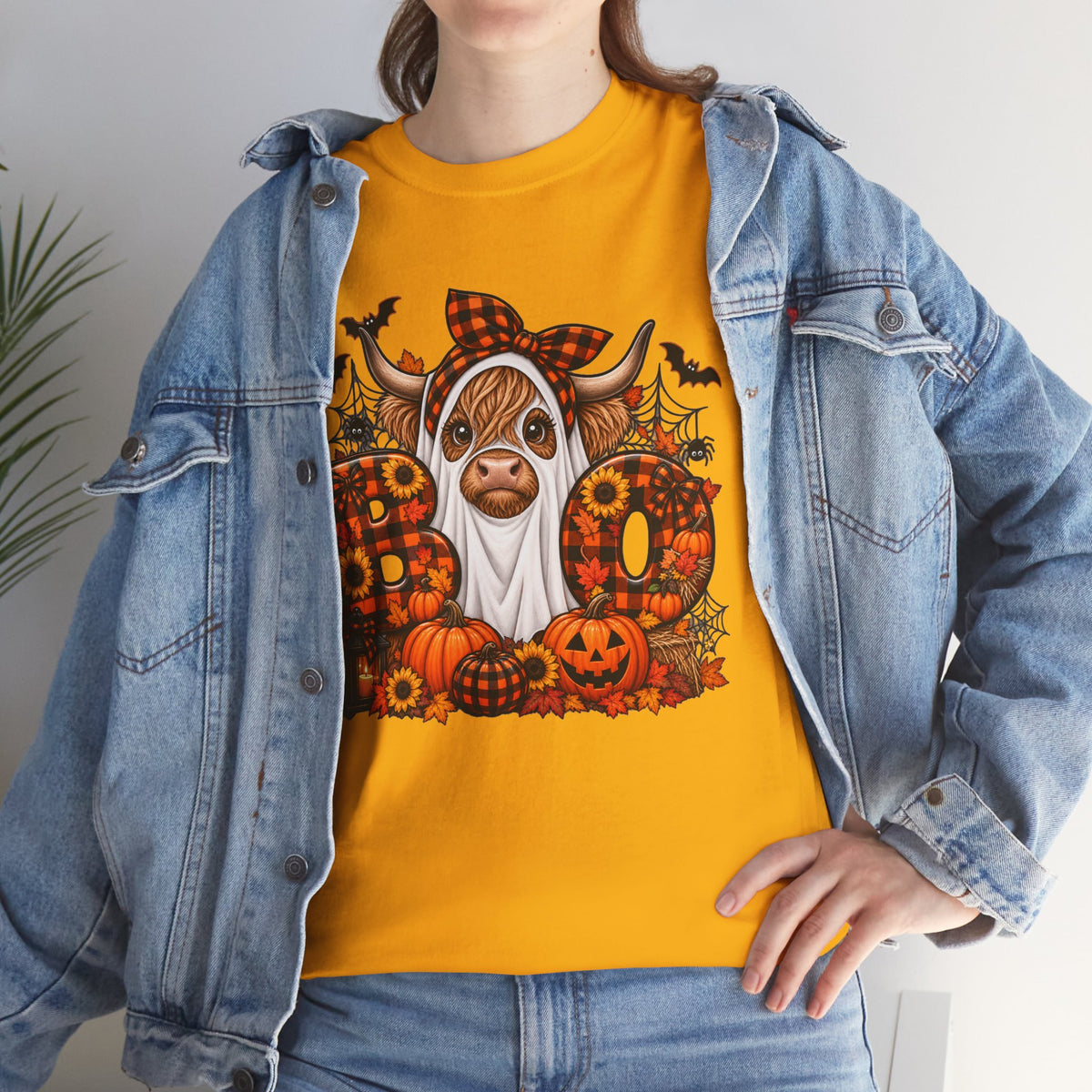 Highland Cow "BOO" T-Shirt