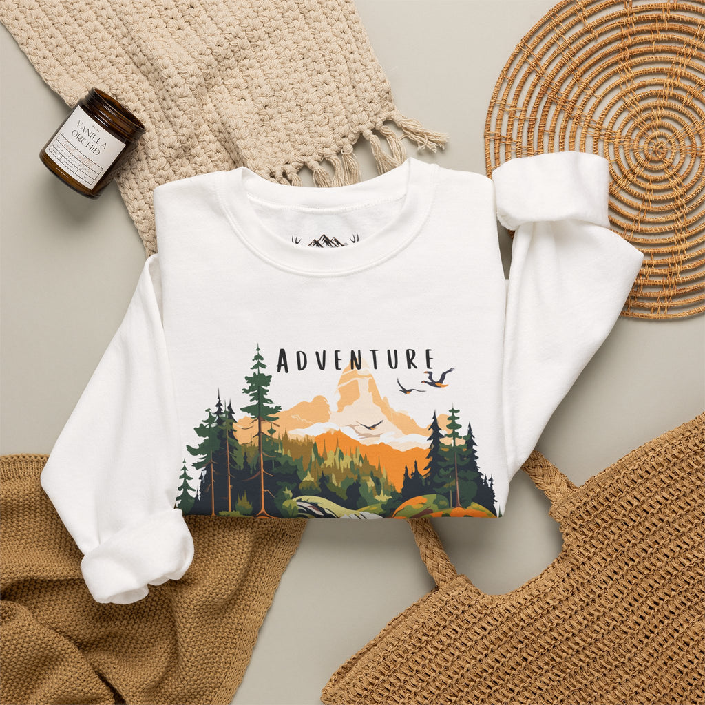 Adventure Awaits Crewneck Sweatshirt