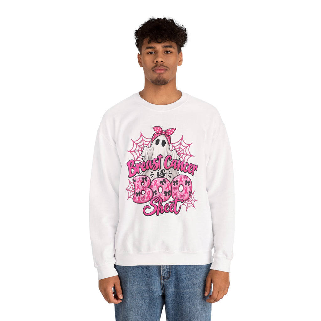 Breast Cancer is BOO Sheet Crewneck Sweatshirt
