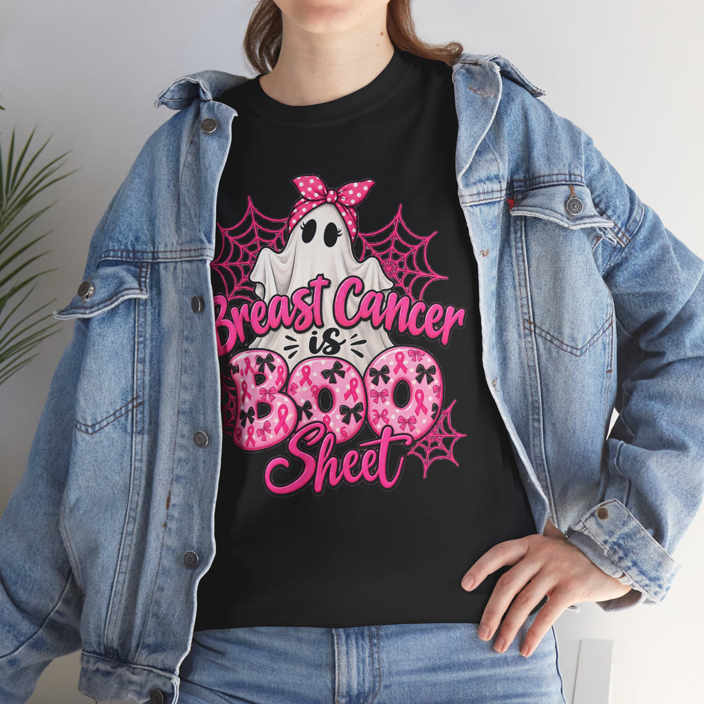 Breast Cancer is BOO Sheet T-Shirt