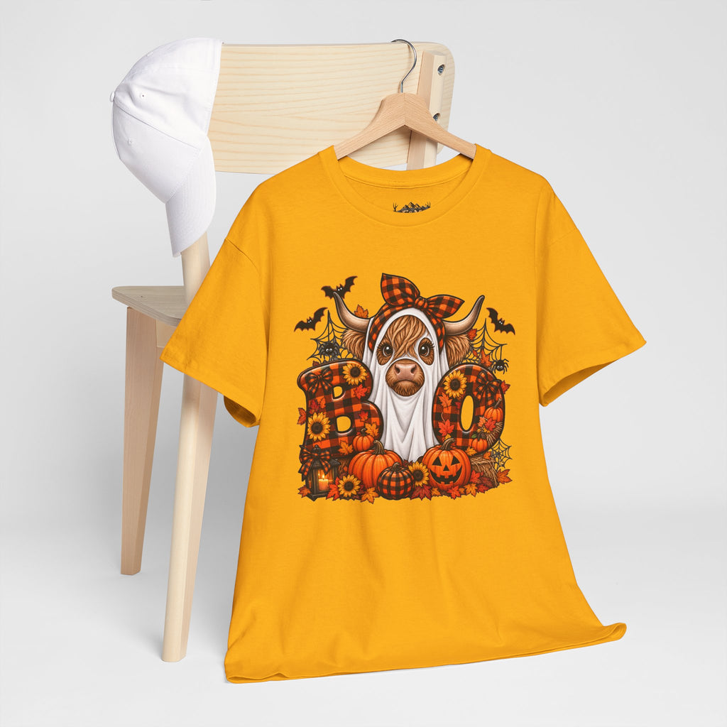 Highland Cow "BOO" T-Shirt