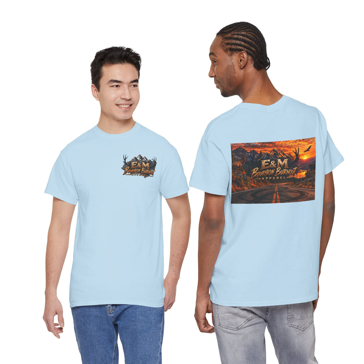 E&M Bourbon Burnout Apparel T-Shirt