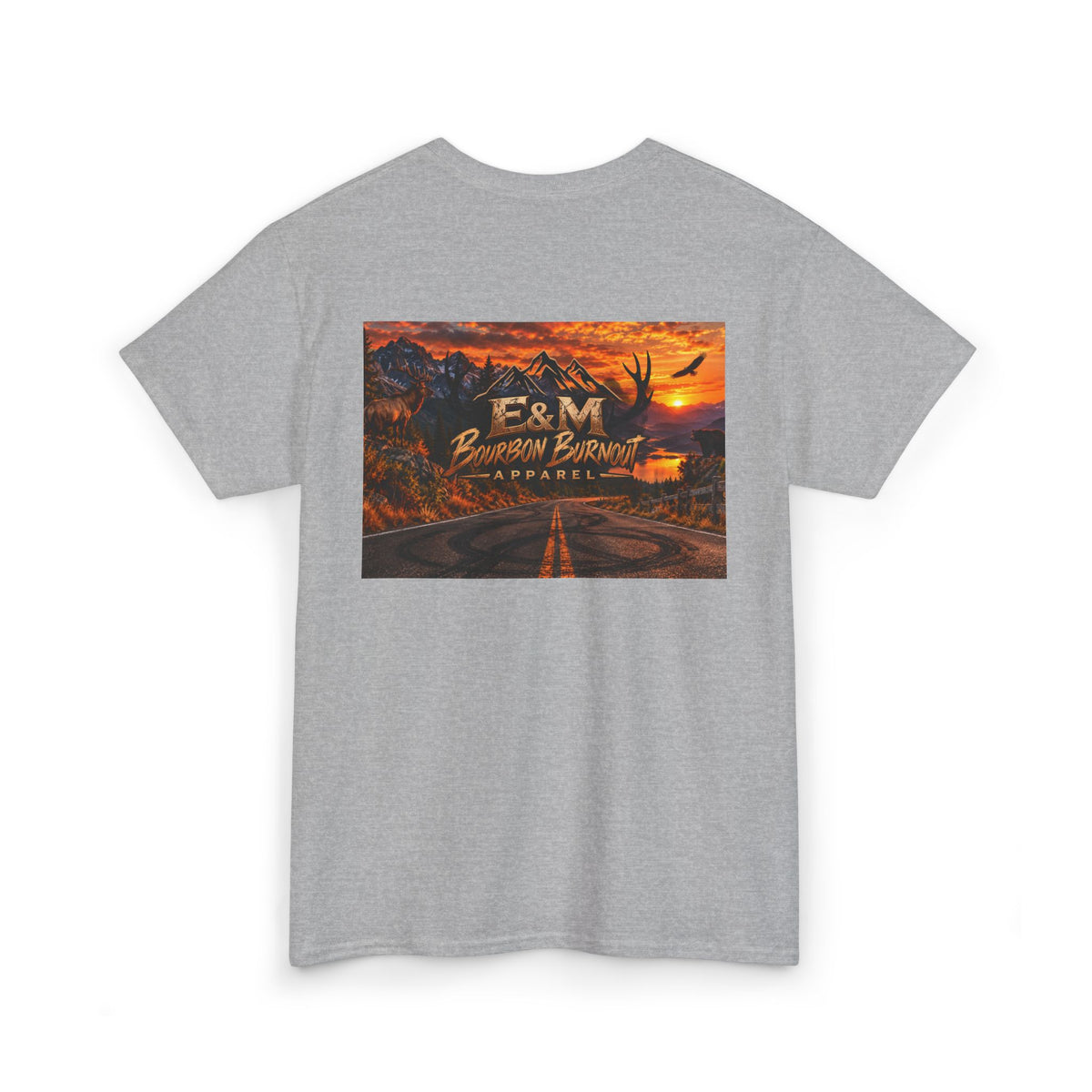 E&M Bourbon Burnout Apparel T-Shirt