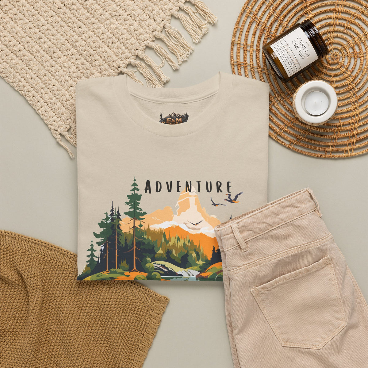 Adventure Awaits Outdoor T-Shirt