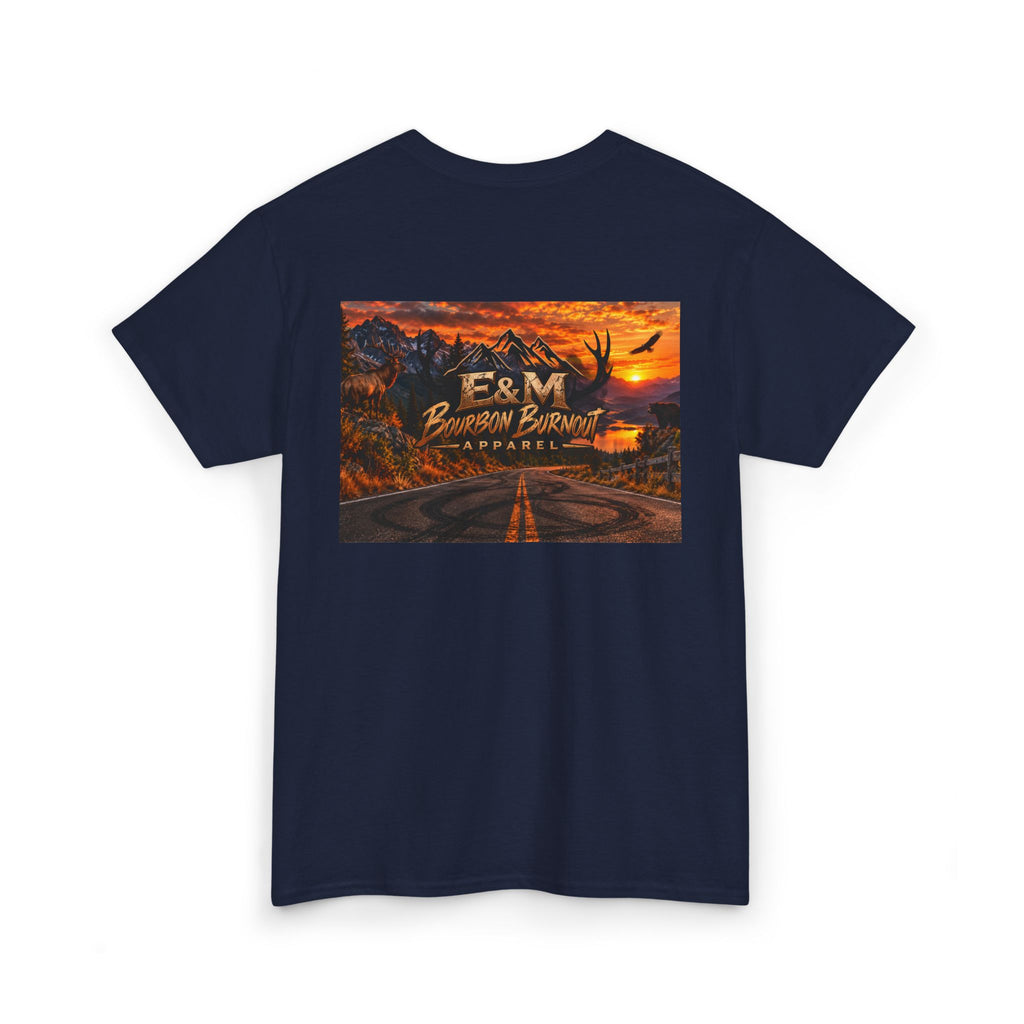 E&M Bourbon Burnout Apparel T-Shirt