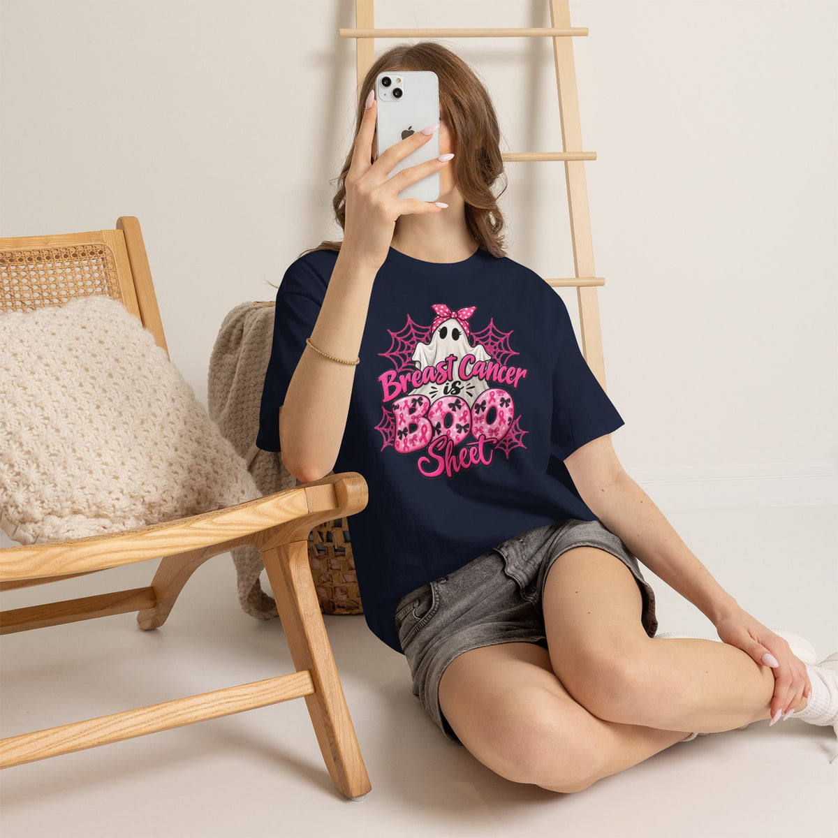 Breast Cancer is BOO Sheet T-Shirt