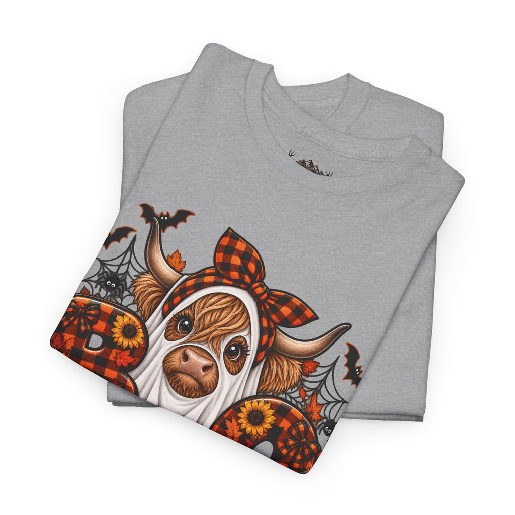 Highland Cow "BOO" T-Shirt
