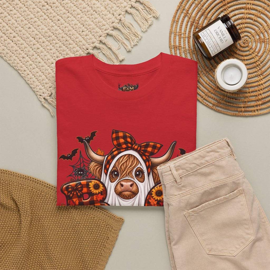 Highland Cow "BOO" T-Shirt