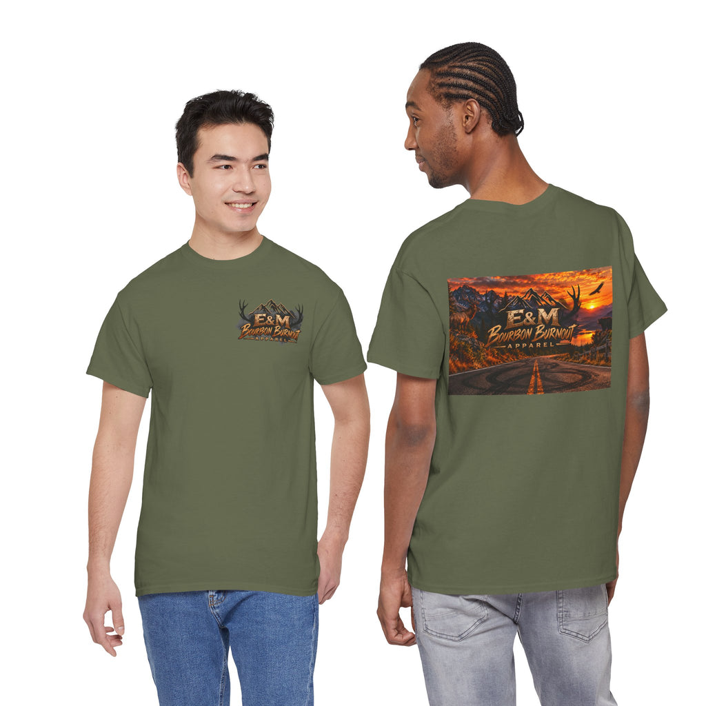 E&M Bourbon Burnout Apparel T-Shirt