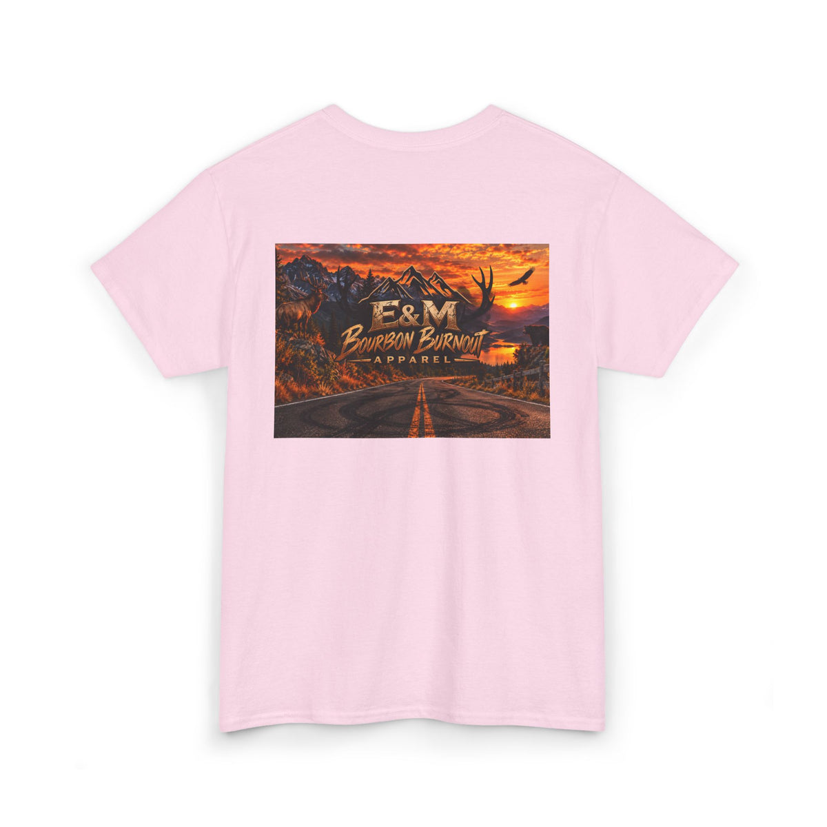E&M Bourbon Burnout Apparel T-Shirt