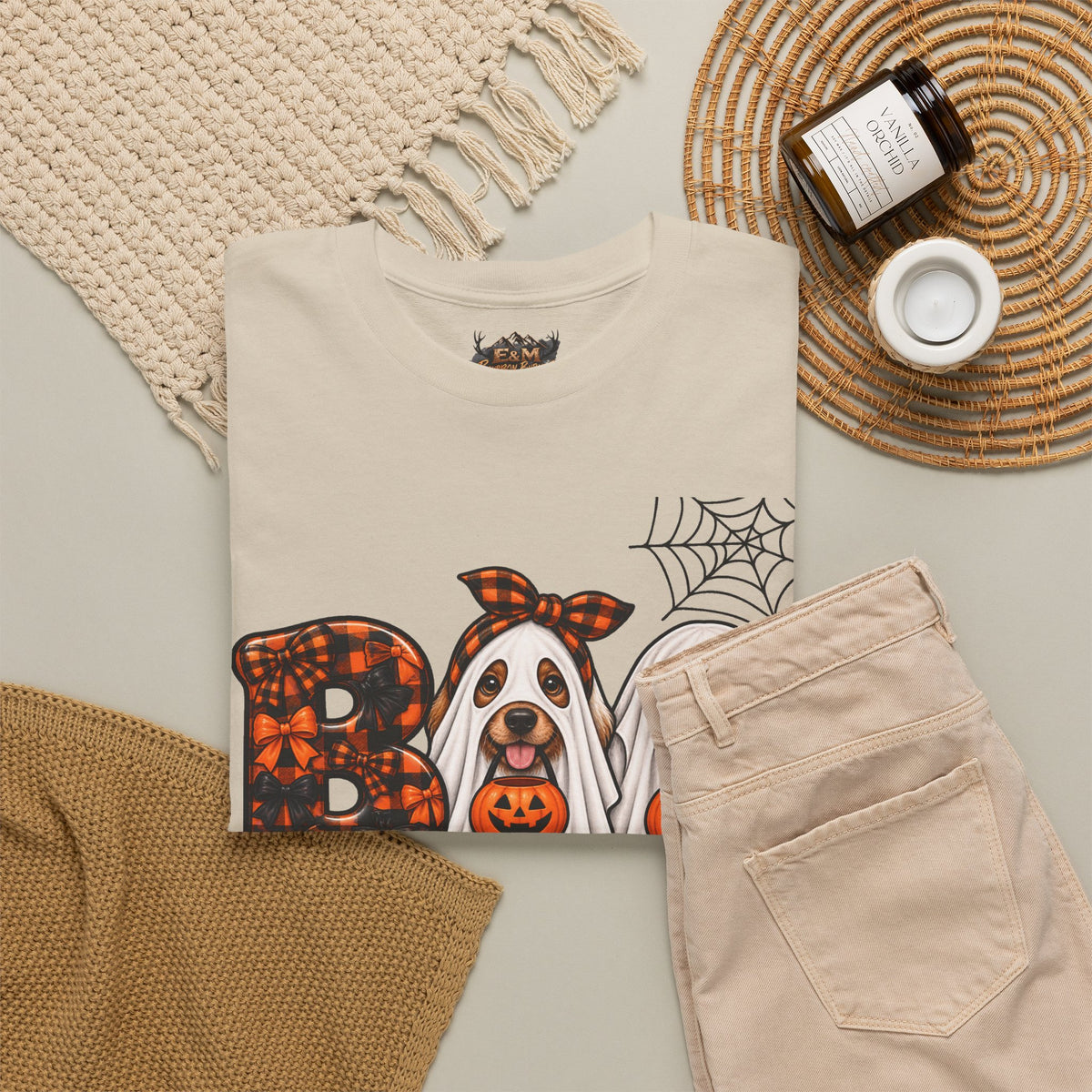 Dog Themed "BOO" T-Shirt