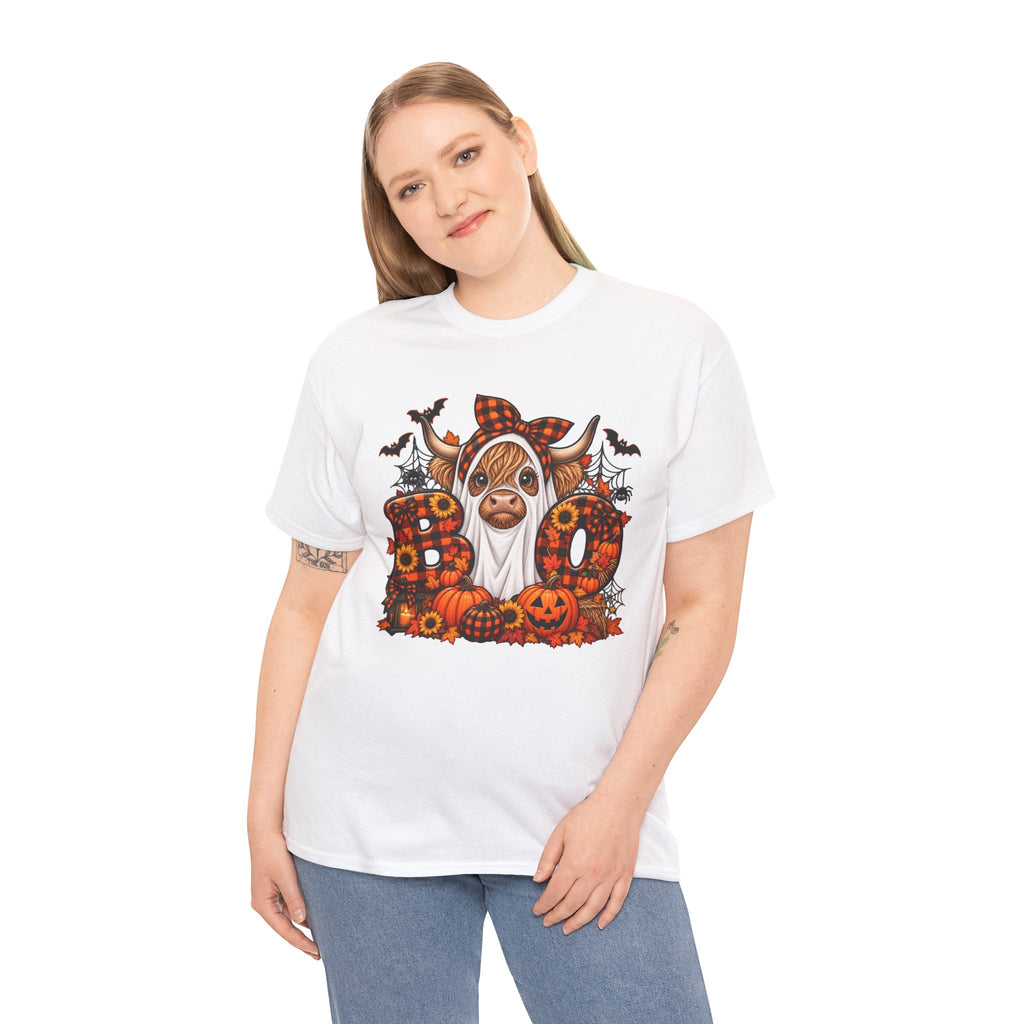 Highland Cow "BOO" T-Shirt