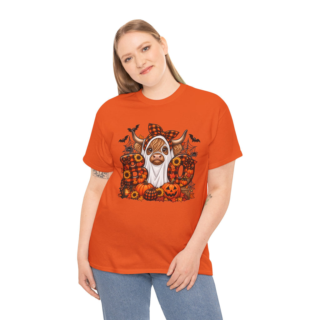 Highland Cow "BOO" T-Shirt