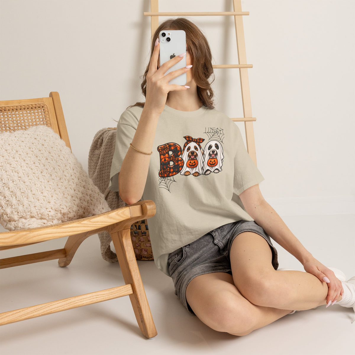 Dog Themed "BOO" T-Shirt