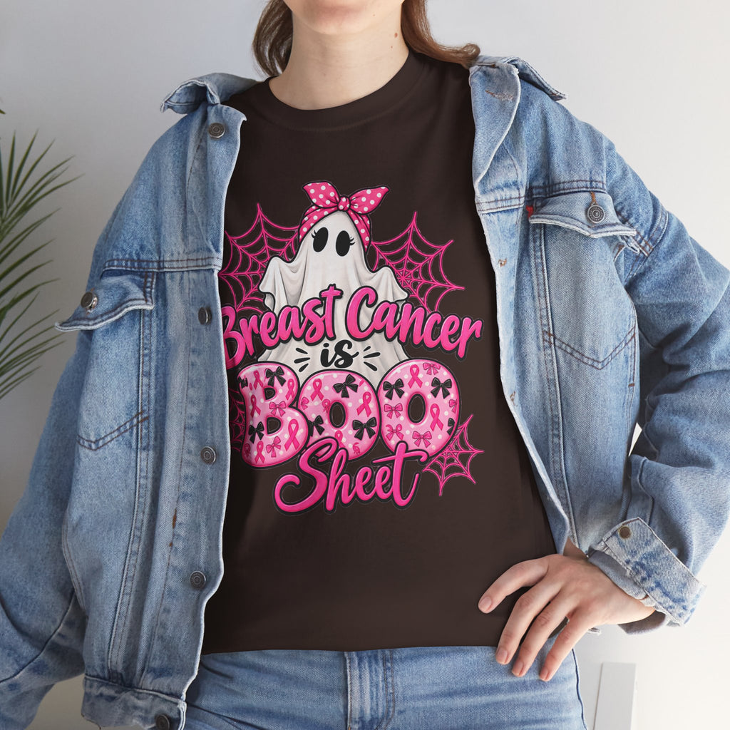 Breast Cancer is BOO Sheet T-Shirt