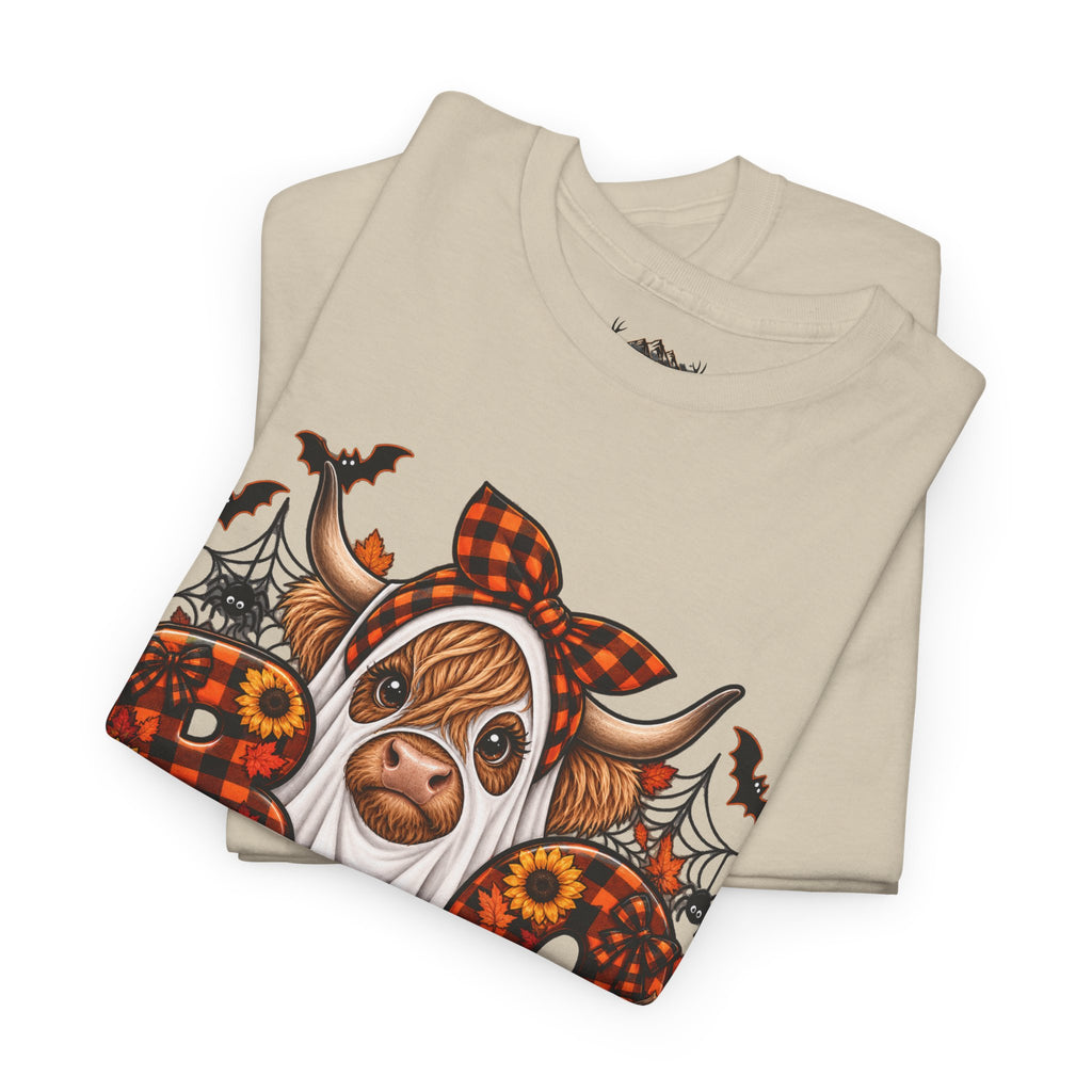 Highland Cow "BOO" T-Shirt