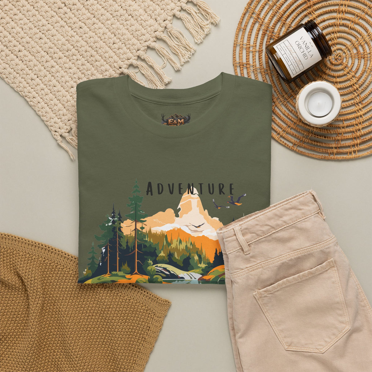 Adventure Awaits Outdoor T-Shirt