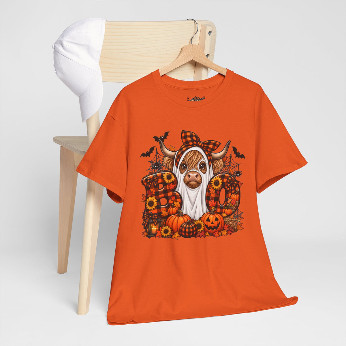 Highland Cow "BOO" T-Shirt