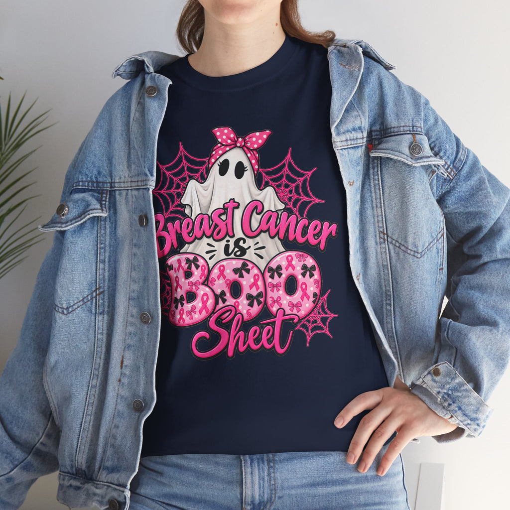 Breast Cancer is BOO Sheet T-Shirt