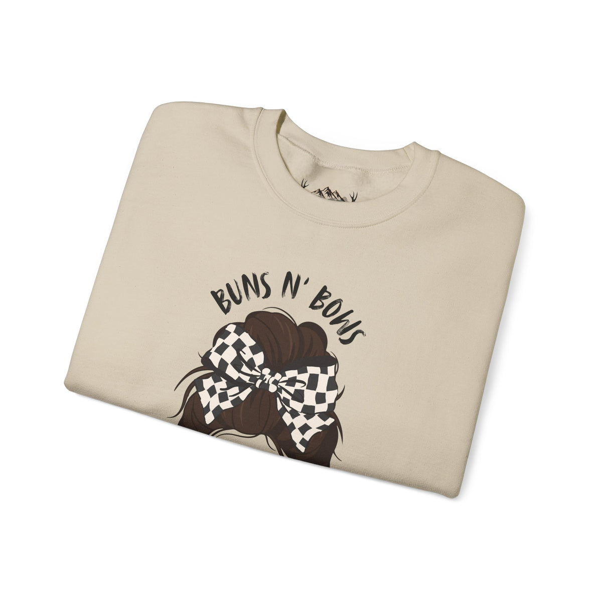 Buns N' Bows Boost & Burnouts Crewneck Sweatshirt