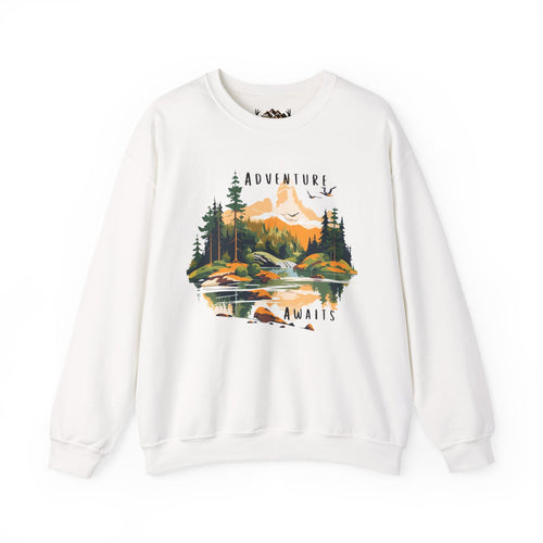 Adventure Awaits Crewneck Sweatshirt