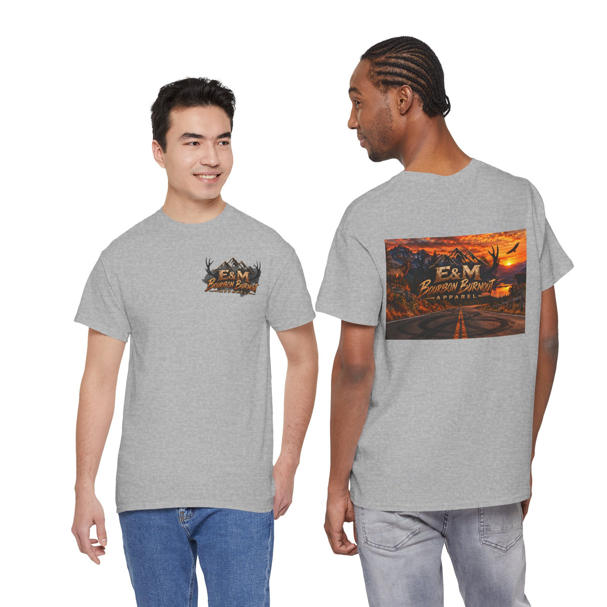 E&M Bourbon Burnout Apparel T-Shirt