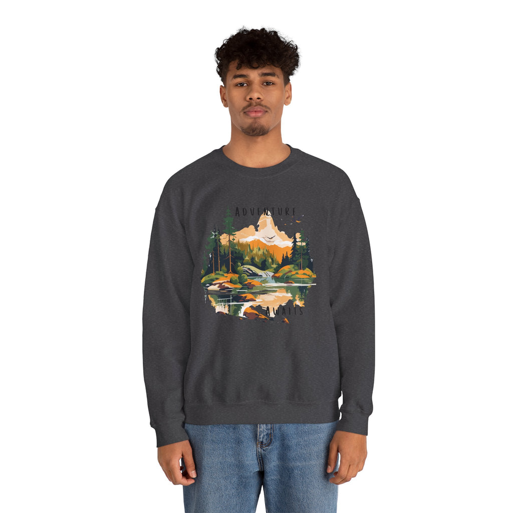 Adventure Awaits Crewneck Sweatshirt