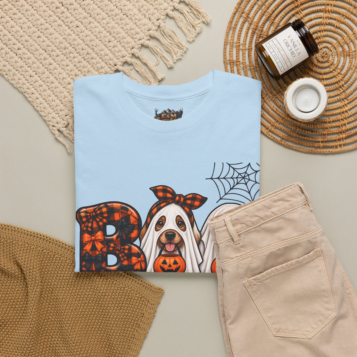 Dog Themed "BOO" T-Shirt
