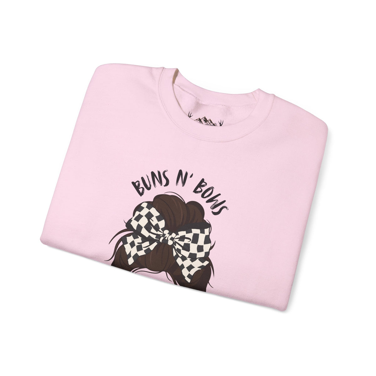 Buns N' Bows Boost & Burnouts Crewneck Sweatshirt